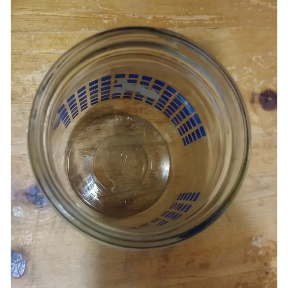 Vintage Carlton Glass Goose Geese Canister Container Jar With Lid 6 1/2"L Blue - Picture 3 of 4